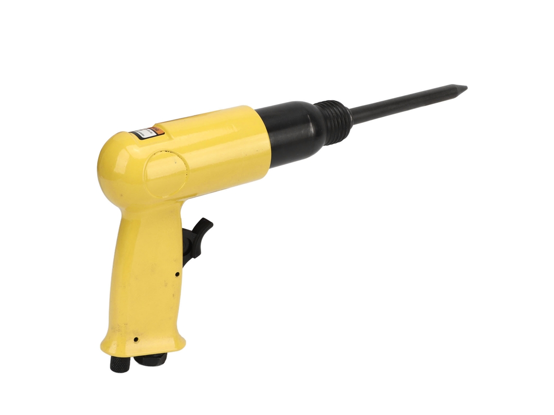 Kit De Martelo Pneumático Laxiscreed 1/4" Para Remoção De Ferrugem E Ranhuras Nas Paredes