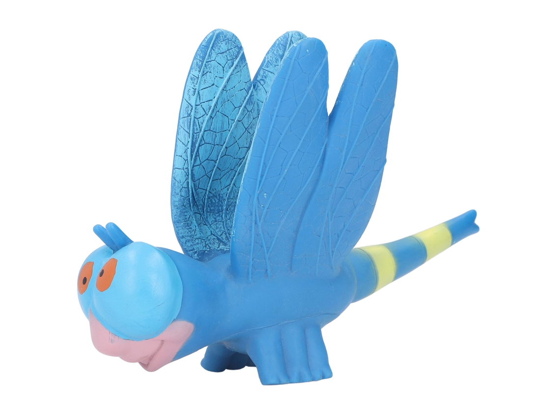 Mali modelo de Libélula Cartoon Vívido Textura Clara Borracha Macia Brinquedo para Crianças Acima de 3 Anos