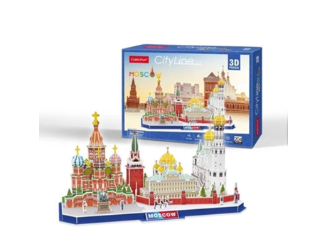 Puzzle 3d City Line Moscow