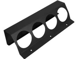 Suporte De Parede Para Latas De Aerossol, Preto