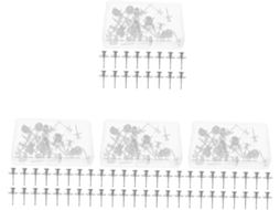 Tachinhas De Metal Para Quadro Cortiça, Avisos E Mapas.