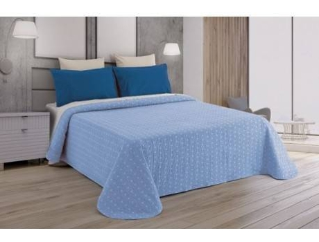Colcha DONATELLA 578 80%Algodão Azul 150 cm