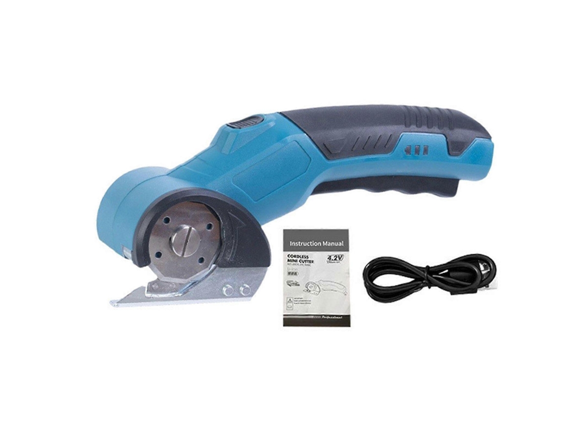 Tesoura Elétrica Sem Fio Para Tecido, Cortador De Papelão Recarregável, Ferramenta De Corte Profissional Para Carpete, Couro, Papelão E Tecidos.