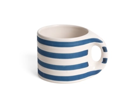 Caneca de grés azul Helio Ferretti Picasso