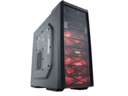 Caixa PC NOX COOLBAY SX RED DEVIL (ATX Mid Tower - Preto)