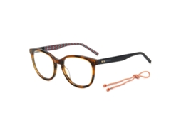 Armação de óculos feminina Missoni Mmi-0116-05lf218 (marrom - acetato - Ø 52 mm)