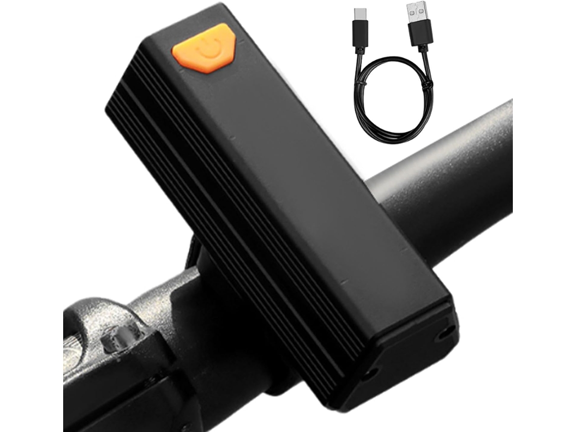 Farol De Guidão Para Bicicleta