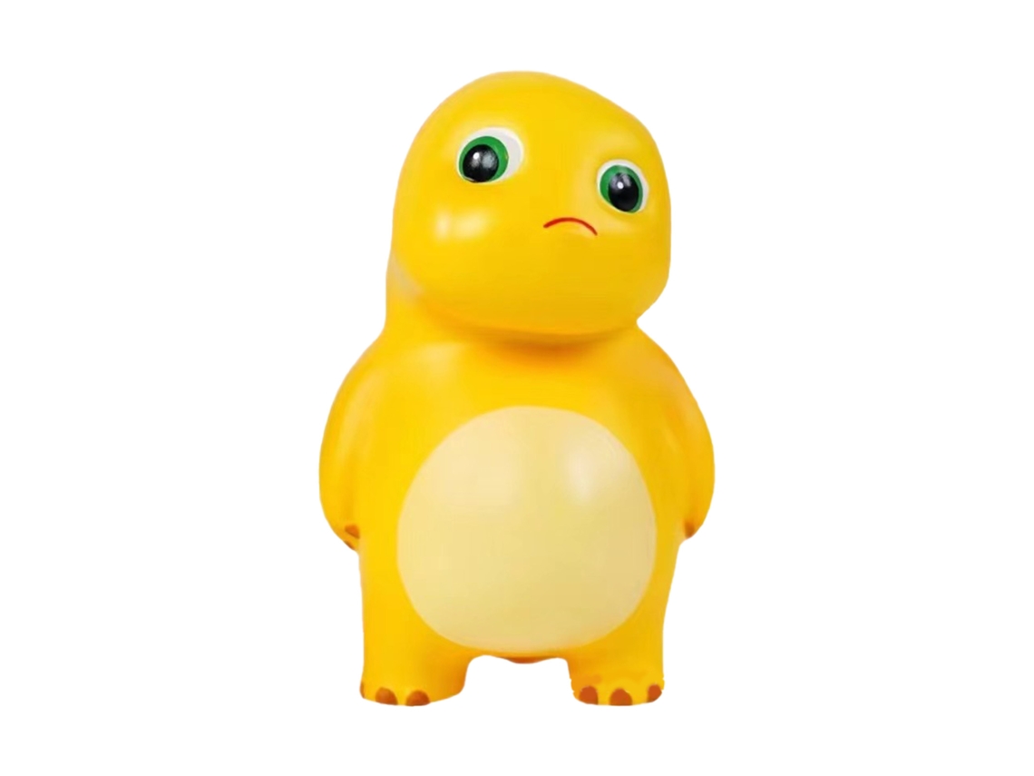Mali brinquedo Squish Dinossauro Cabeça Torto para Aliviar Estresse e Ansiedade Rebote Lento