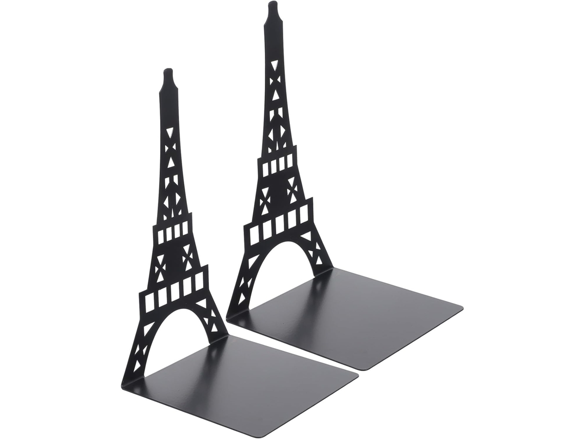 Suportes De Mesa Para Livros Kichvoe, Organizadores Decorativos E Funcionais, Ferro Preto, Design Simples E Moderno