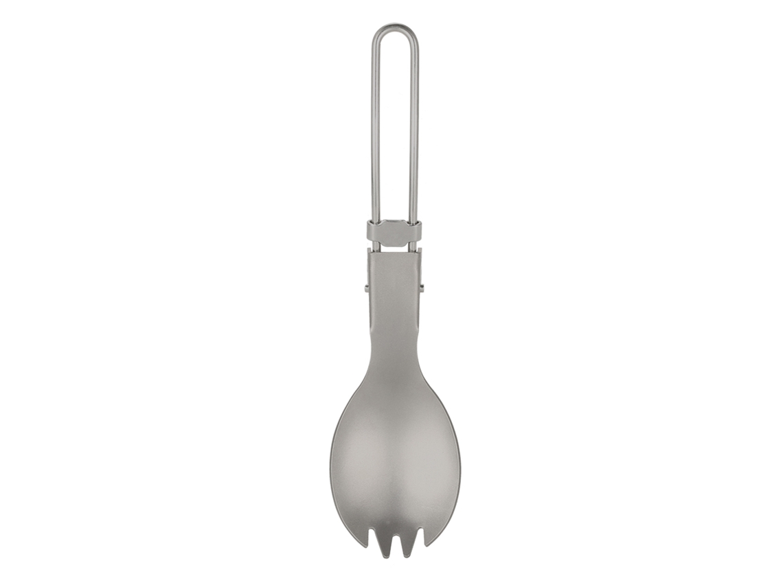 Business spork de Titânio Plegável Leve para Camping | S/MARCA