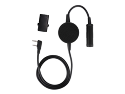 Aetheria headset Ptt Tci Round Waterproof para Walkie Talkie Kenwood Motorola