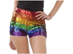 Fato de Homem DISFRAZZES Calções Arco-Íris (Tam: M/L)