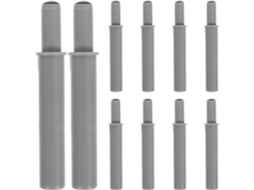 Cabilock Conjunto De 10-amortecedores Fechamento Suave Para Lixeira E Gaveta, Material Plástico Com Amortecimento De