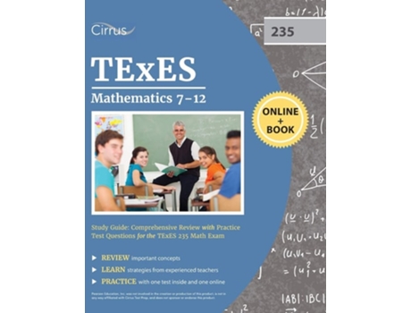 Livro Texes Mathematics 7-12 Study Guide De Cirrus (inglês)