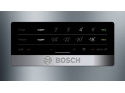 Frigorífico Combinado BOSCH KGN49XLEA (No Frost - 203 cm - 438 L - Inox)