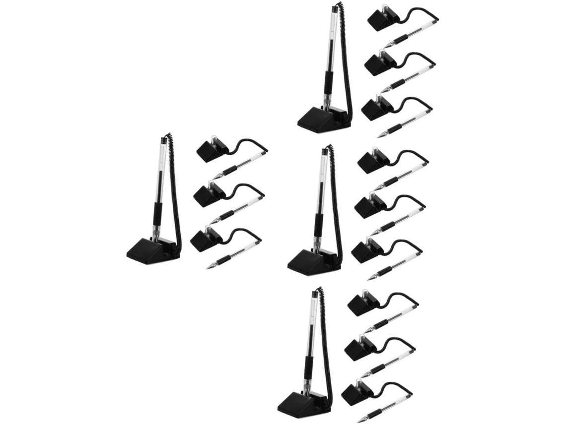 Conjunto De 16 Canetas Esferográficas Com Suporte, Instrumentos
