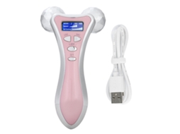Massageador Facial Corporal Ems Alongamento Pele Redução Rugas