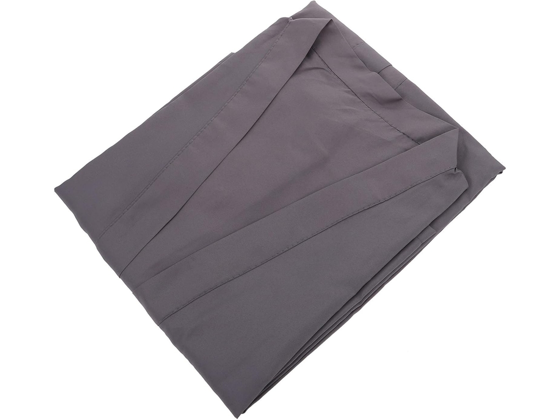Robe Teinture Capillaire Ajustável em Poliéster Pongee Cinza