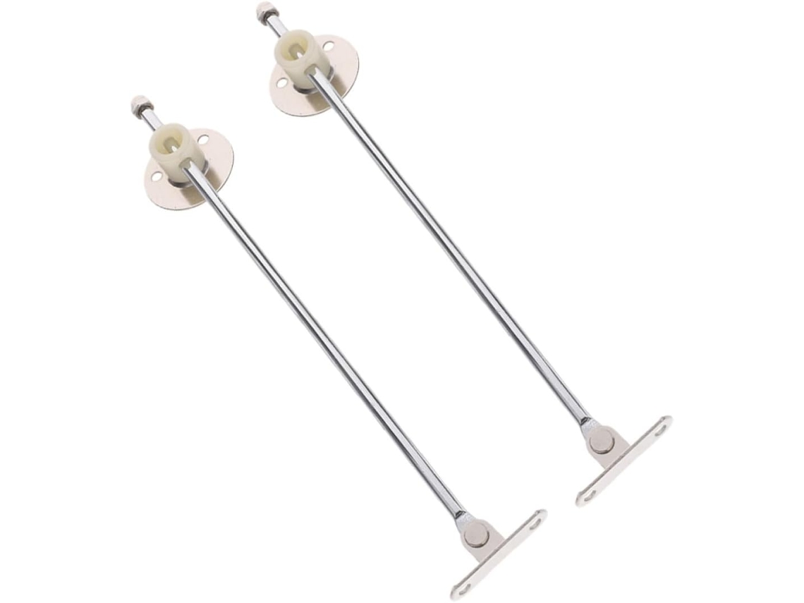 Dobradiças De Suporte Para Tampa Armário Em Ferro Prateado Com Design Multifuncional E Móveis