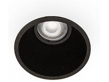 Candeeiro de Teto  Fresh (Preto - GU10 - Máx. 50W - Alumínio)