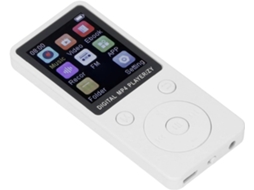 Leitor de MP3 portátil de 64 GB com Bluetooth 5.0 e chip de som de alta fidelidade (branco)