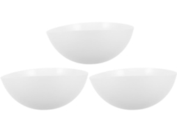 Abajures Brancos Em Formato De Cogumelo, 42 Mm De Diâmetro, Conjunto De 3 Peças, Substitutos Para Lu Gokoco