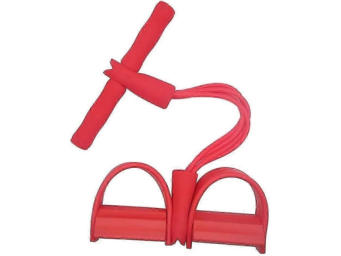 Treinador de Abdome Portátil com Elásticos Fortalece o Abdômen Suporte para Pedal GOKOCO