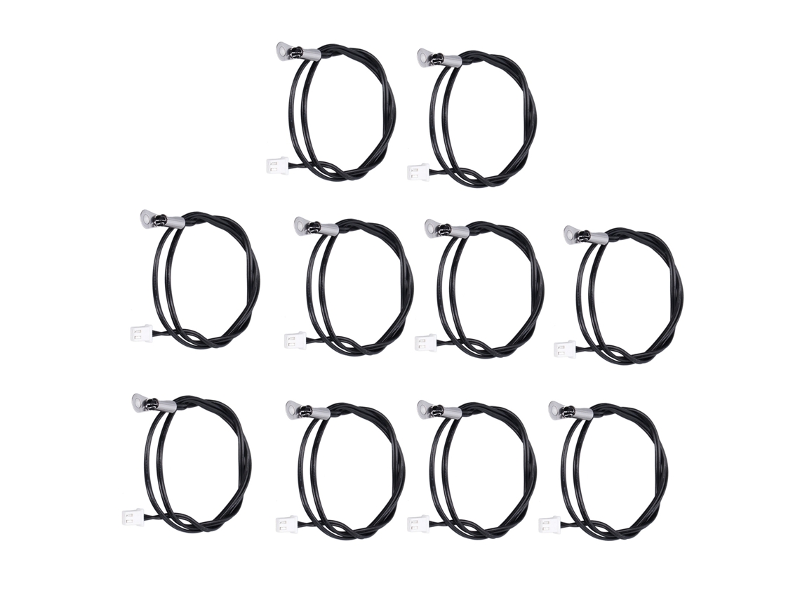 Sonda Sensor Termistor Ntc 15k B3950 com Conector de Terminal 10pcs | S/MARCA