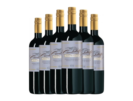 Vinho COSECHEROS Y CRIADORES Candidato Tempranillo Vino de la Tierra de Castilla (0.75 L - 6 Unidades)