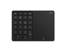 Teclado Eifson Numérico 22 Teclas Com Touchpad Bluetooth/2.4g - Layout Em Inglês - Preto