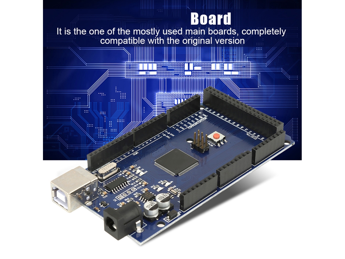 Placa Desenvolvimento Microcontrolador R3 Com Cabo Usb