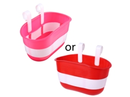 Cesta Infantil Dianteira para Bicicleta AQUAFORGE, plástico, para compras, piqueniques, deslocamentos urbanos e armazenamento no guidão