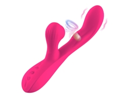 Vibrador De Massagem De Suco E Tapa Multifrequncia Para Mulheres (vermelho)