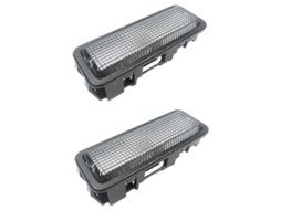 2pcs Luz De Leitura Interior 636296 Para Ax Bx 106 Lâmpada De Teto Lâmpada De Leitura Interior Negro