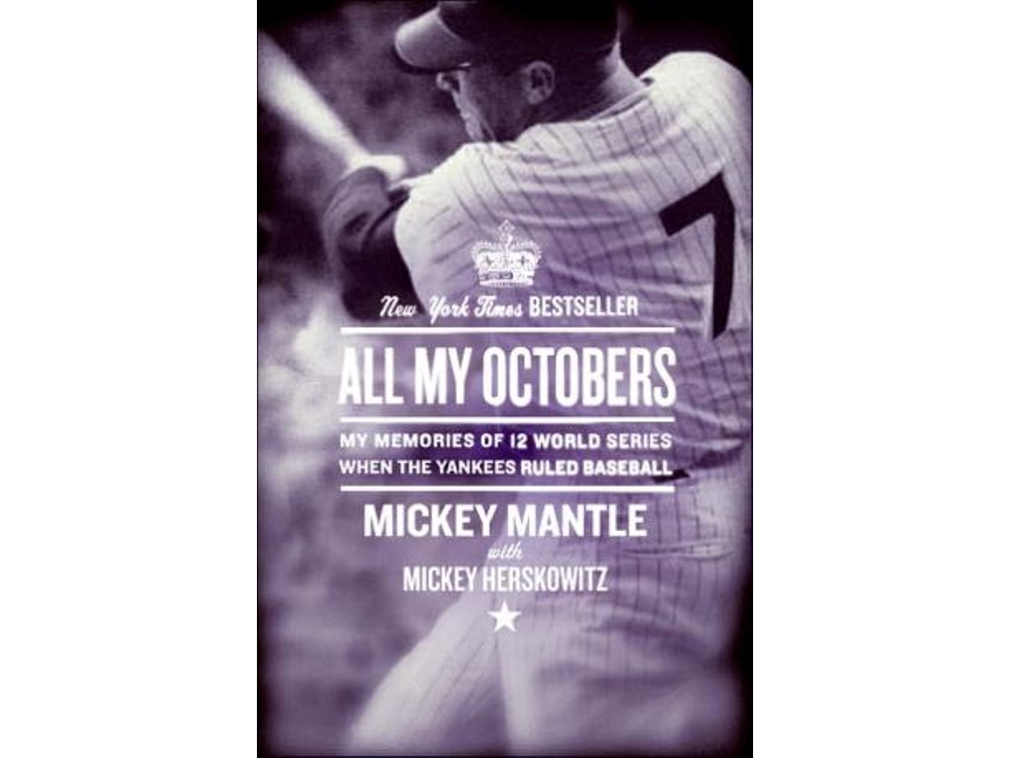 Livro All My Octobers de Mickey Mantle (Inglês)