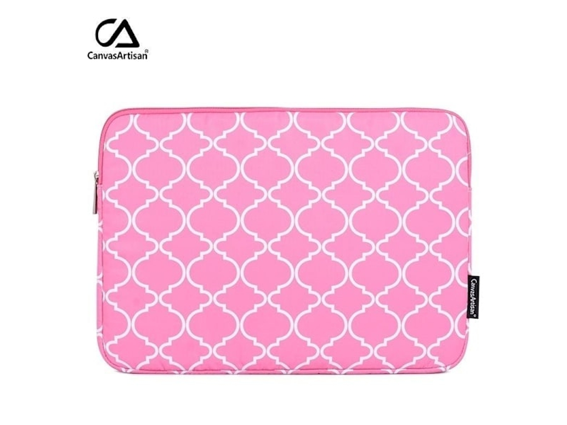 Capa para laptop Aquaforge QD rosa de 15 polegadas