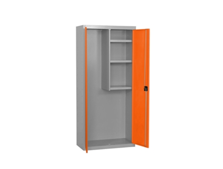 Simonlocker Profissional Desmontável Limpeza 180X60X40 2/3 Cinza/Natural SIMON RACK