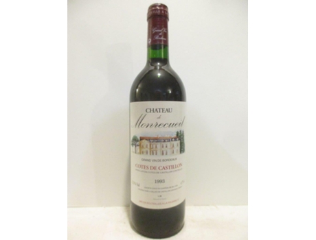 Vinho Tinto CHÂTEAU DE MONRECUEIL 1993 (75 cl - 1 unidade)