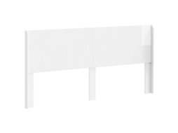 Conjunto 1 Cabeceira Moderna Vidaxl Branco Derivados De Madeira (180 Cm)