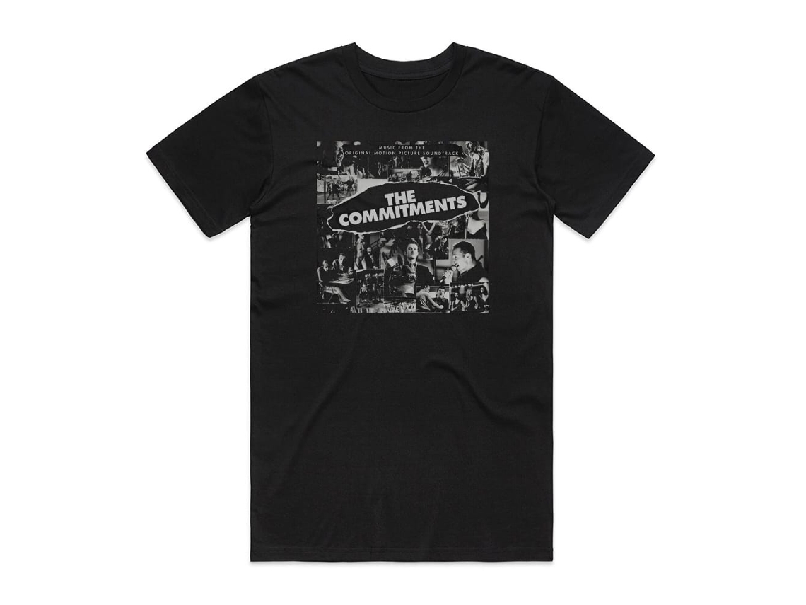 The Commitments The Commitments 1 Album Cover T-shirt Black Rockinstone Size—l
