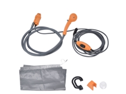 Ducha Camping Portátil Dc12v Flexível Durável Plástico Borracha