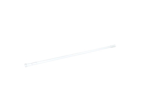 Barra de chuveiro telescópica - Suavidade interna - Branca - 135/250 cm