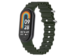 Pulseira De Silicone Ocean Para Xiaomi Mi Band 8