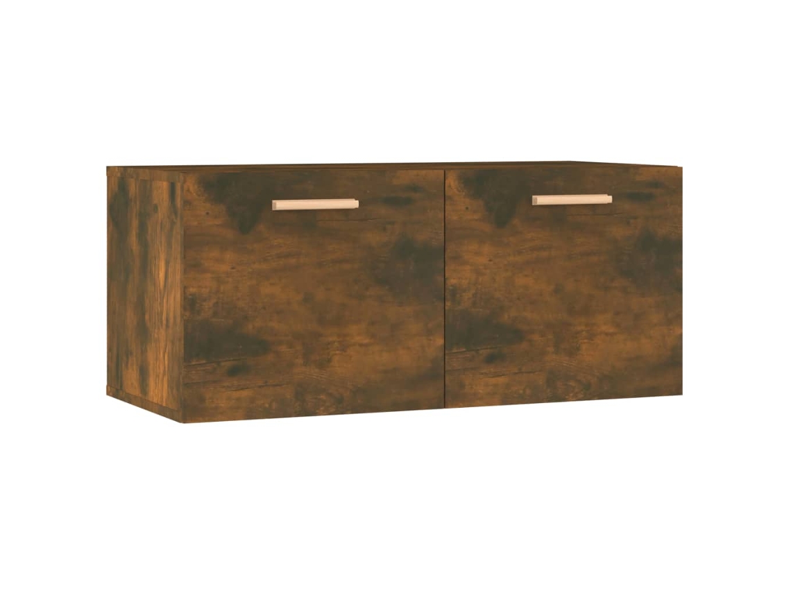Wall Cabinet, Wall Cabinets Vidaxl Marrom Madeira Processada (n/a)