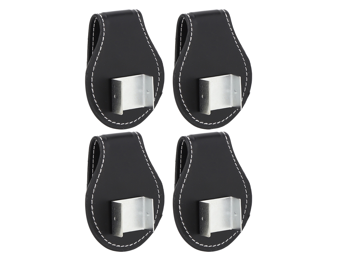 4pcs Porta-giz De Tijolo De Bilhar Em Couro Pu Portátil Compacto Acessório Preciso Para Snooker