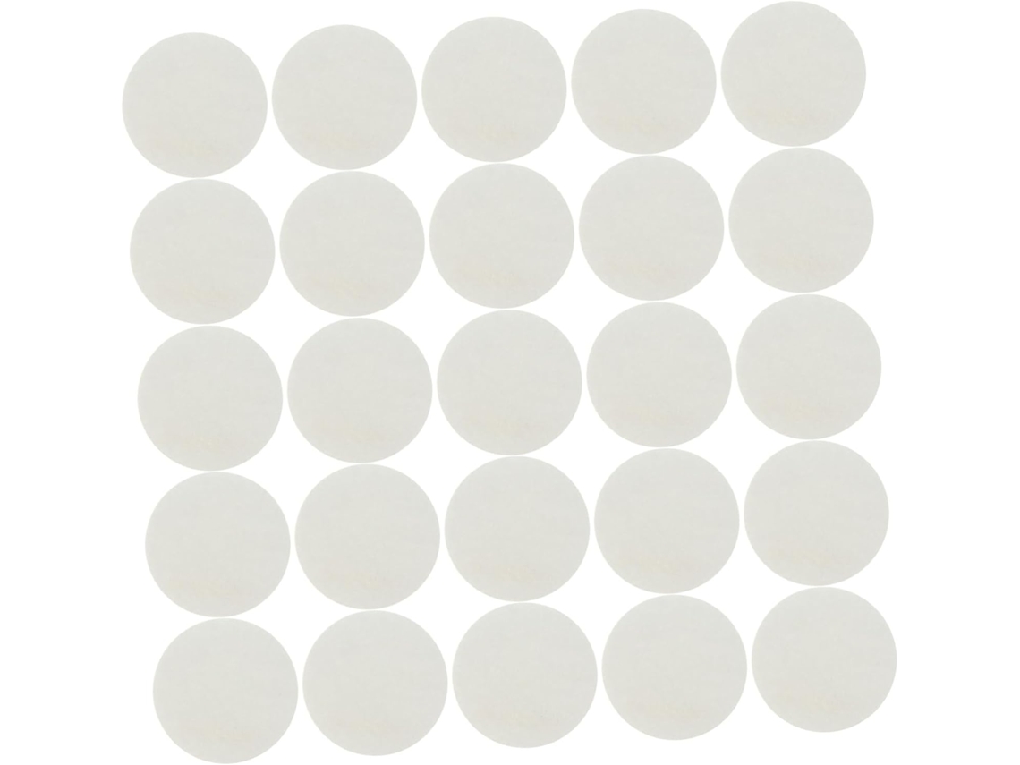 Folhas de sublimação em algodão branco perfumado para carros, pacote com 50 unidades.