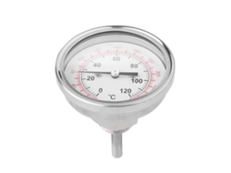 Termômetro Bimetálico 62mm de Alta Temperatura 0 120°C | S/MARCA