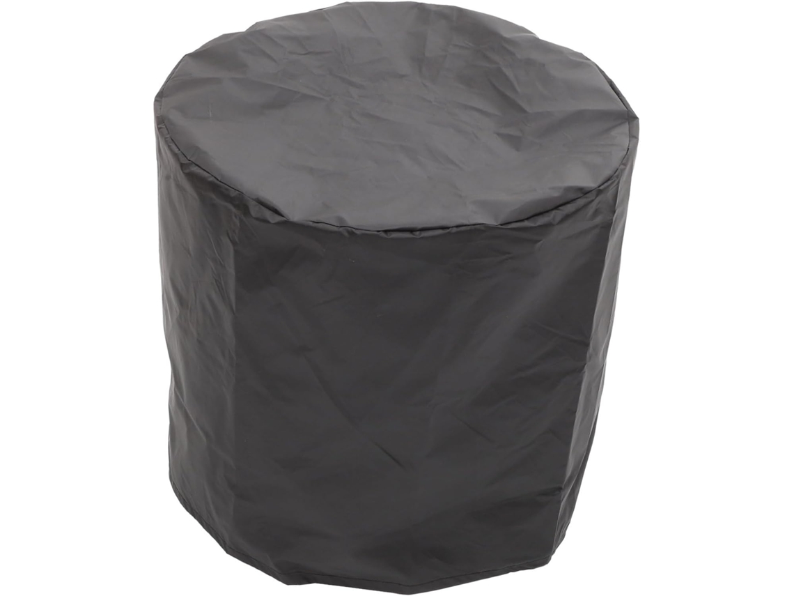 Capa Protetora Impermeável Inoomp para Mesa de Chá Redonda, Feita de Material Banhado a Prata, para Móveis de Jardim CHABERLU