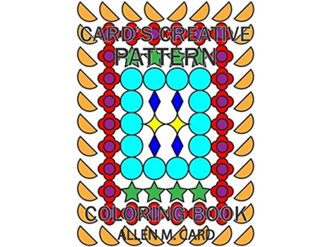 Livro Cards Creative Pattern Coloring Book De Allen M Card (inglês)