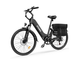 C202 Bicicleta Elétrica 250w 48v17.5ah 26'' Acessórios Preto ESKUTE